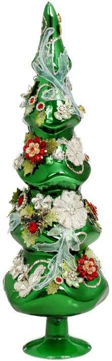 Jeweled Tree Green 43 cm - Mark Roberts
