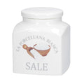 Barattolo Sale in Porcellana 1 L – La Porcellana Bianca