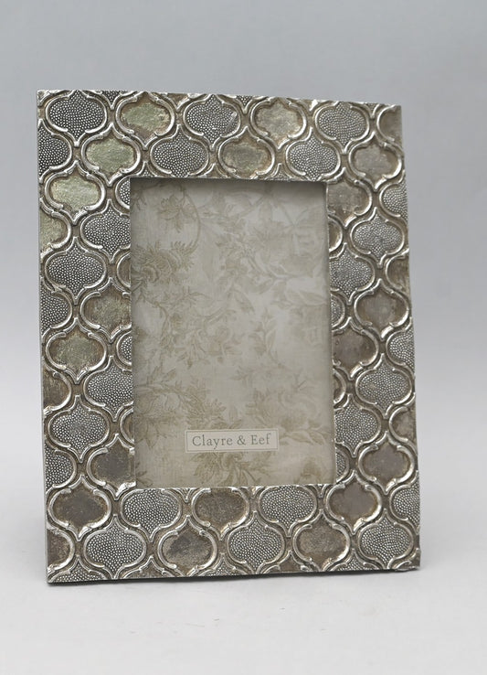 Cornice Mosaico in Resina Silver