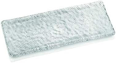 Vassoio Rettangolare Trasparente 31x12.5 cm - IVV