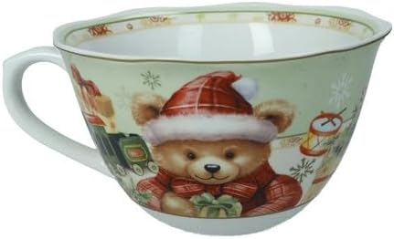 Tazza Colazione in Porcellana con Decoro Orsetto - Brandani