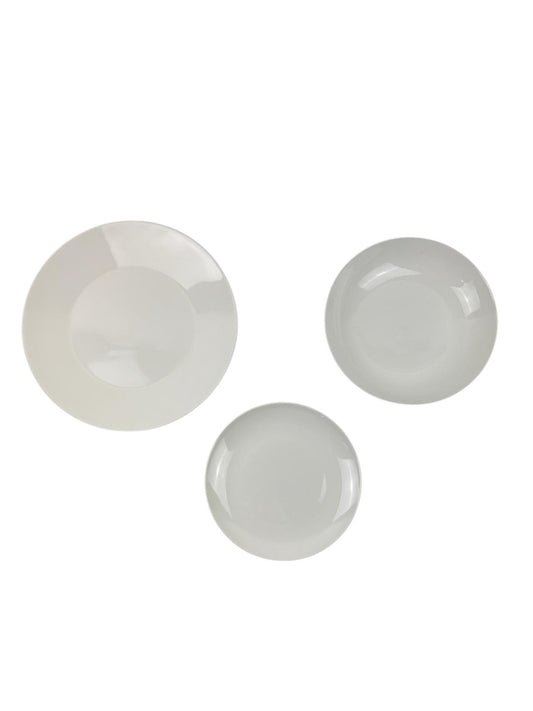 Servizio di Piatti 6 Posti in Porcellana Bone China – Hervit
