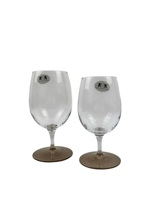 Set di 24 Calici con Gambo Oro Glitterato – Villa Altachiara