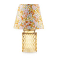 Lampada Rayon in Vetro con Paralume a Fiori – Emò