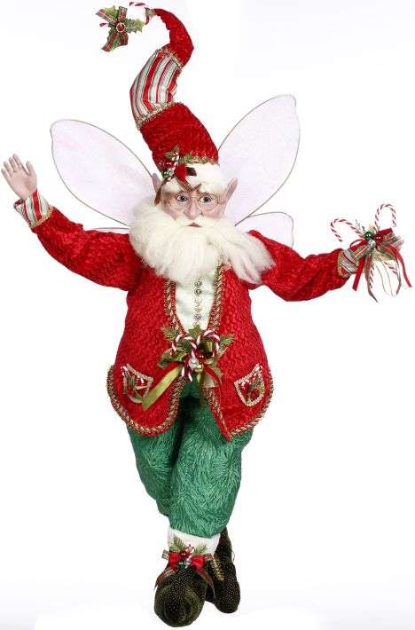 Candycane & Holly Fairy 96.5 cm