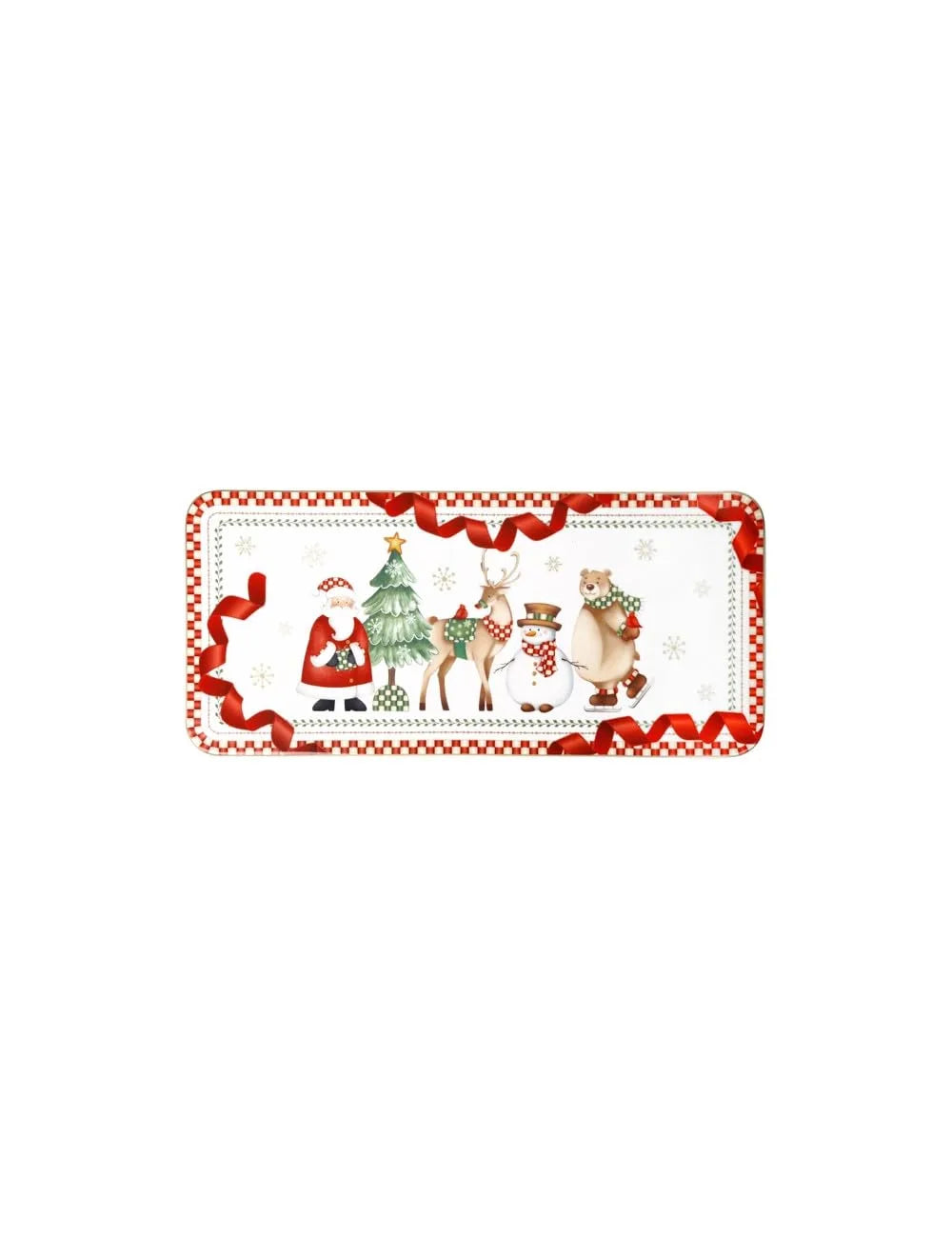 Vassoio Rettangolare in Porcellana 40x18 cm - Brandani