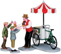 Gelato Cart Set di 4 Pezzi - Lemax