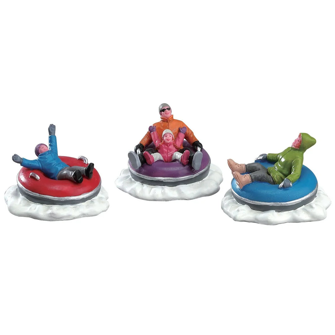 Set di 3 Personaggi Famiglia su Ciambelle 6.9 cm - Lemax