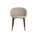 Set di 4 Sedie Eleganti Aluko in Tessuto - Light e Living