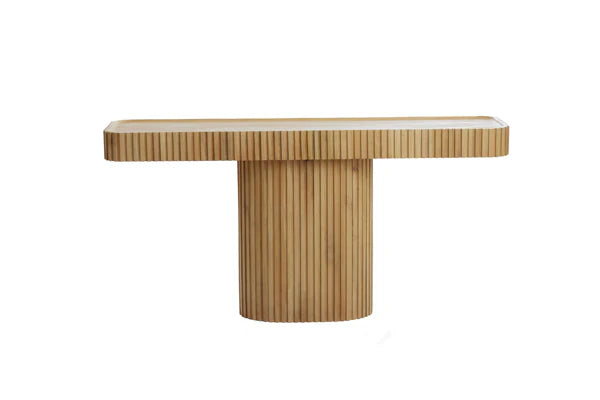 Consolle in Legno di Mango 154x39x76.5 h cm - Light e Living
