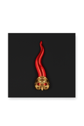 Quadretto con Corno Rosso 16x16 cm - Bongelli Preziosi