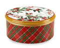 Scatola in Ceramica con Coperchio Scottish 25×10 cm - Fade