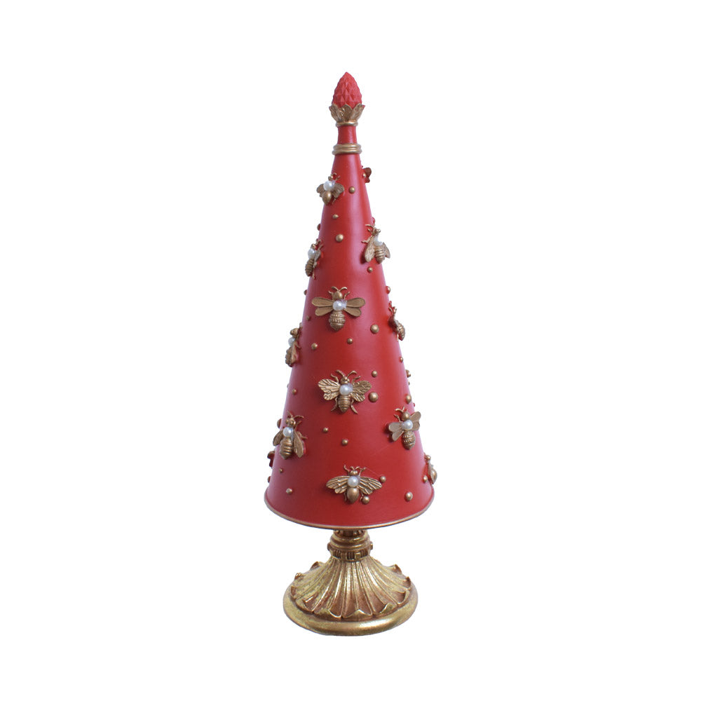 Albero di Natale in Resina con Apine 41 h cm