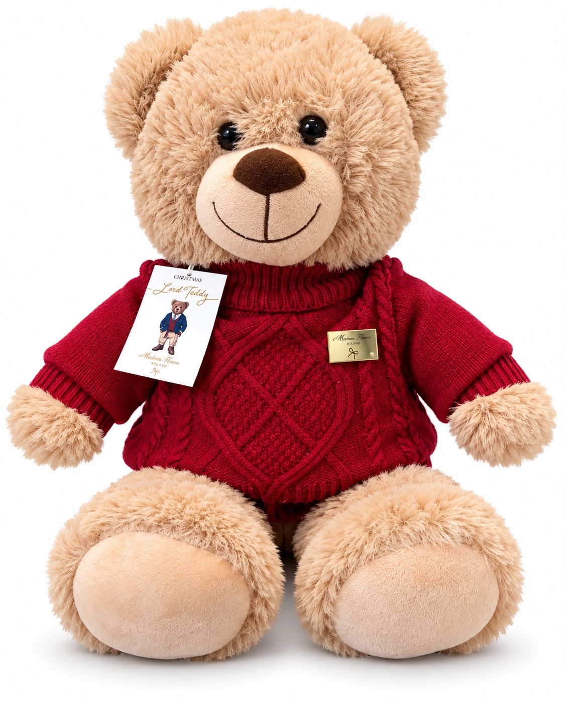 Lord Teddy Christmas 60 cm - Madame Fioccò
