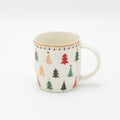 Tazza con Alberelli Colorati 350 ml - Eurolamp