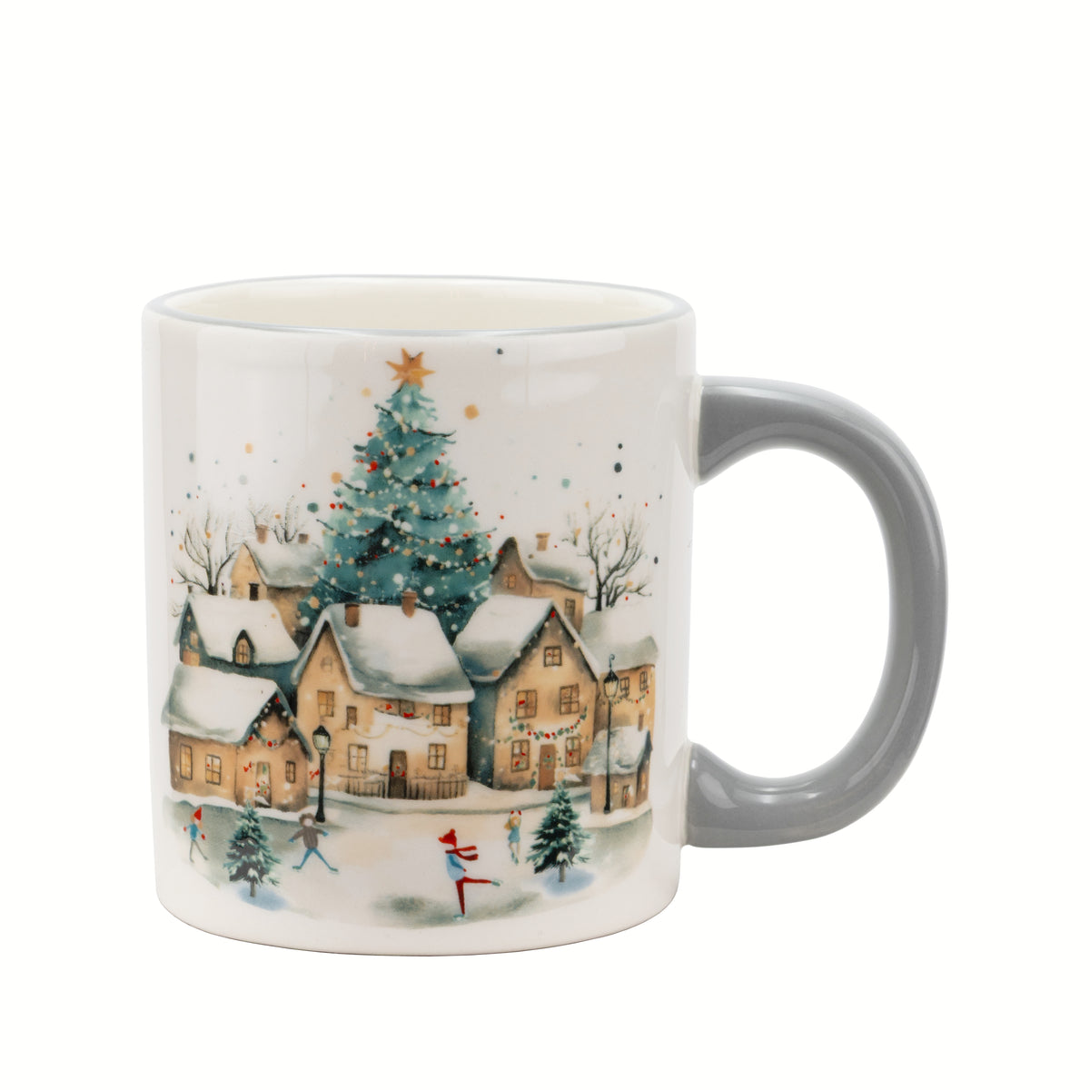 Tazza in Ceramica con Paesaggio 380 ml - Eurolamp