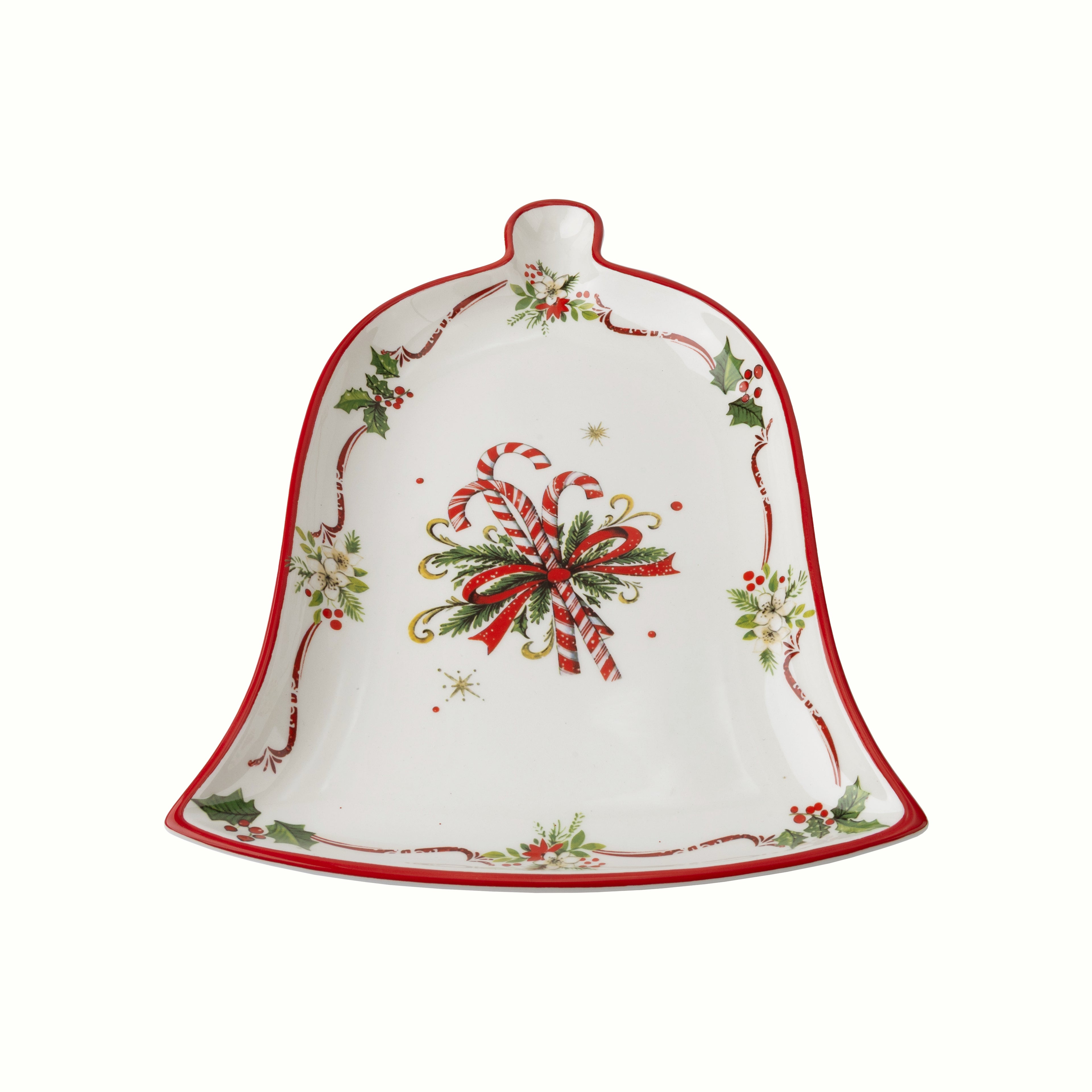 Piatto Campana Decorato con Caramelle - Eurolamp