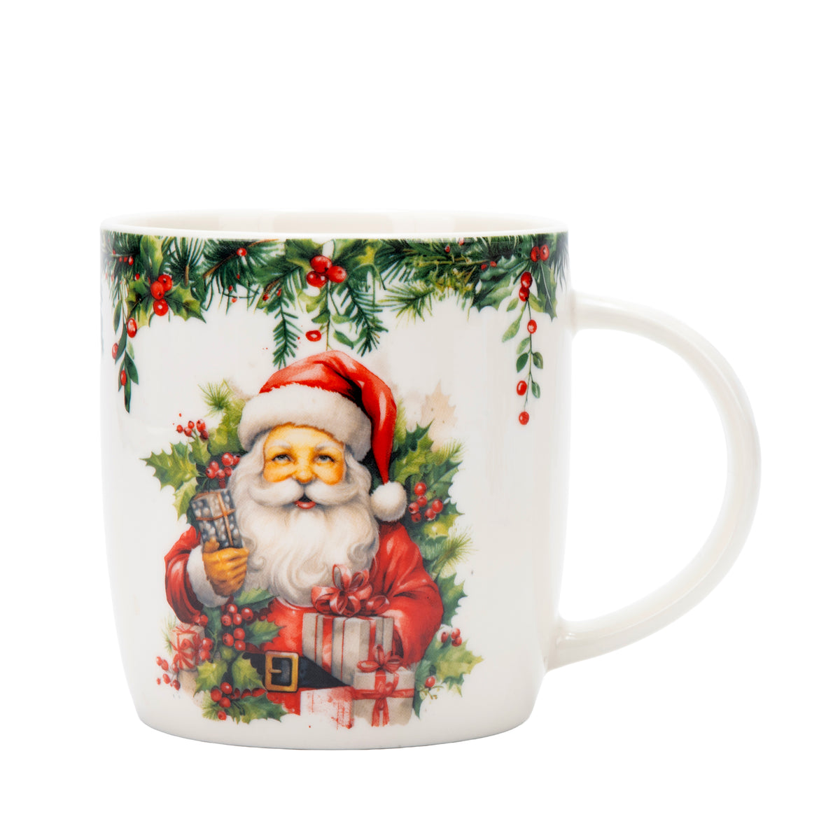 Tazza Santa Claus in Ceramica 350ml - Eurolamp