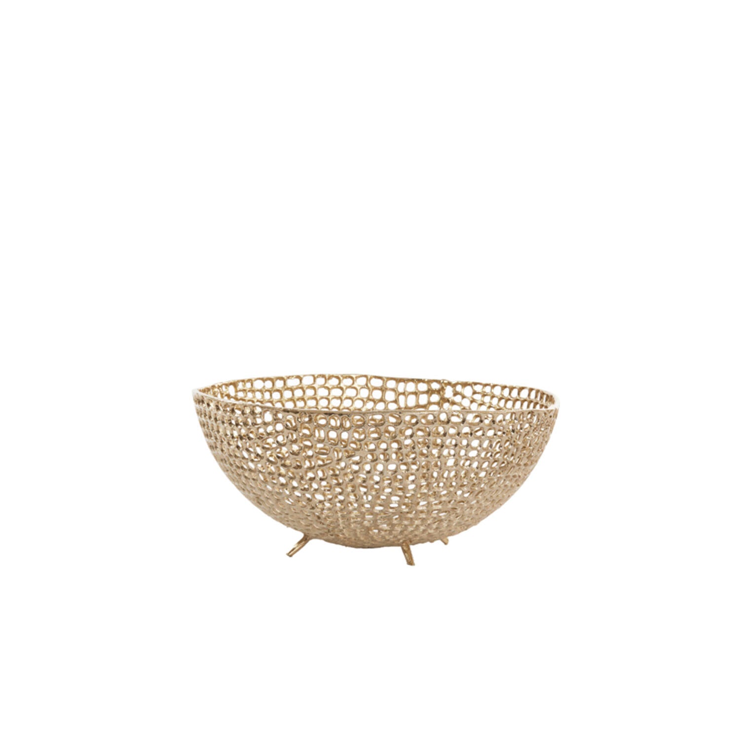 Ciotola Oro Murcia Ø38x16 cm - Light e Living