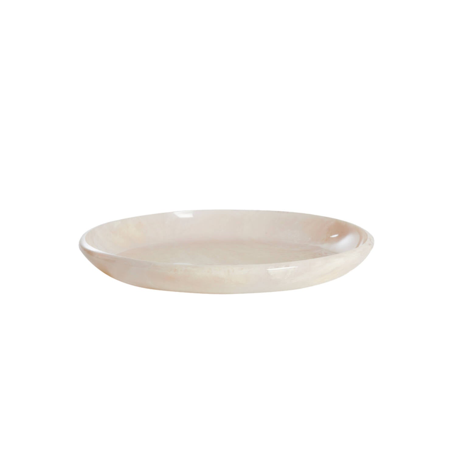 Vassoio Tondo Effetto Madreperla 44x4 cm - Light e Living