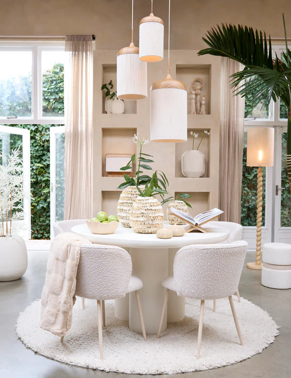 Piatto in Ceramica Crema 26x26 cm - Light e Living