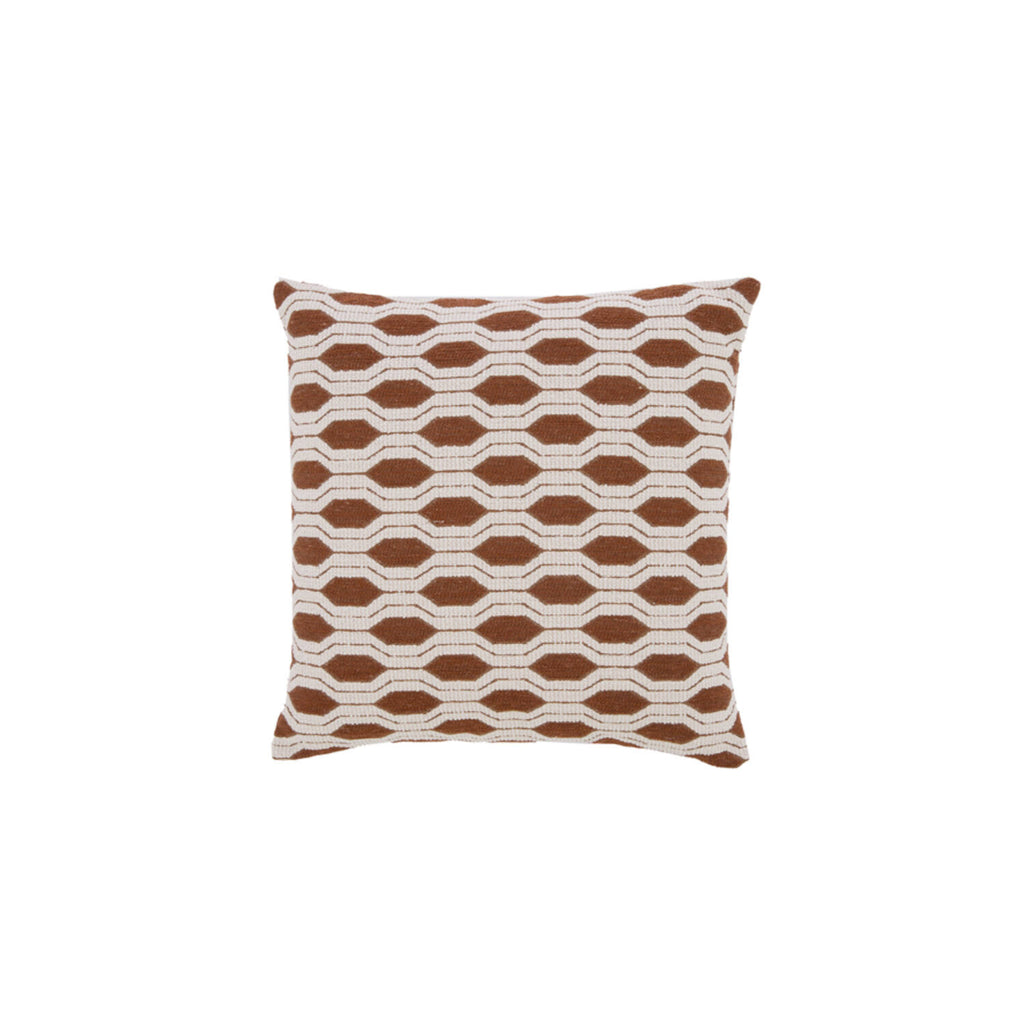 Cuscino Bronzo e Crema 45X45 cm - Light e Living