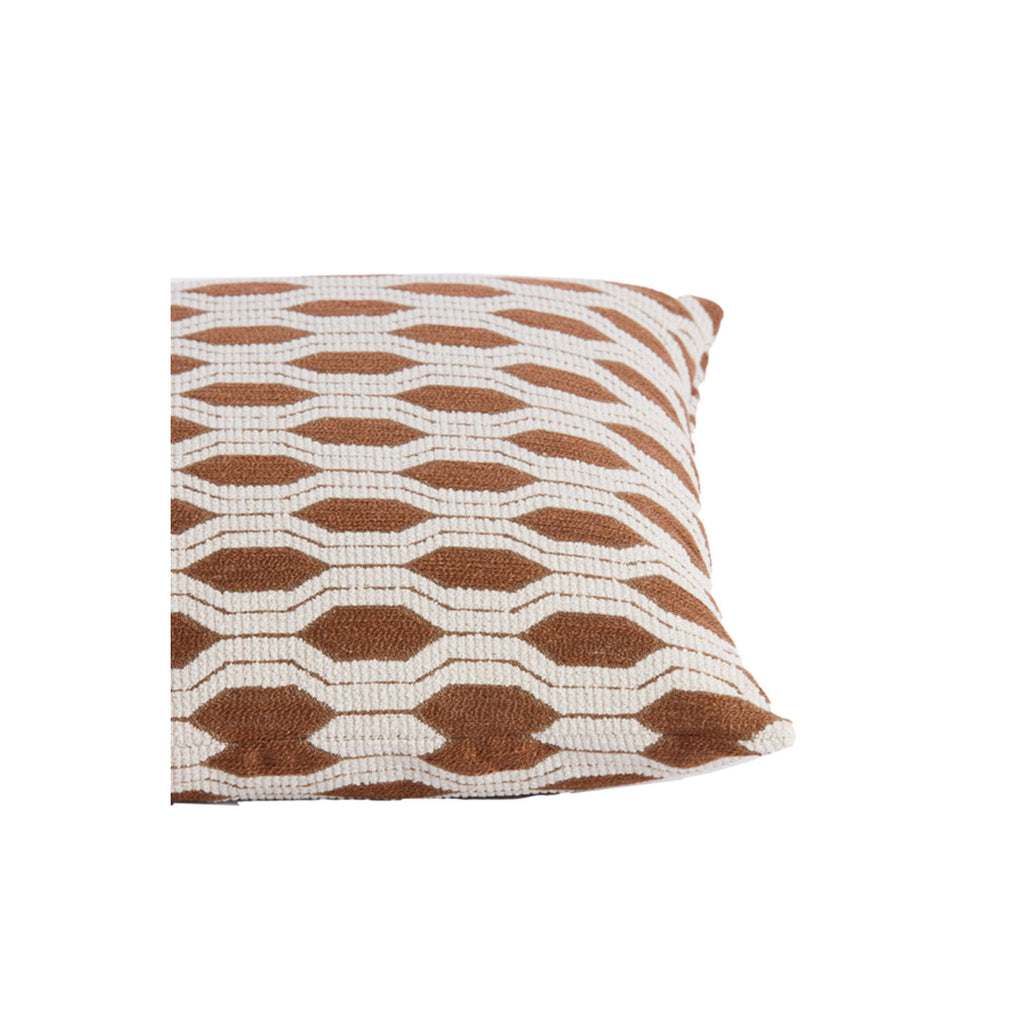 Cuscino Bronzo e Crema 45X45 cm - Light e Living