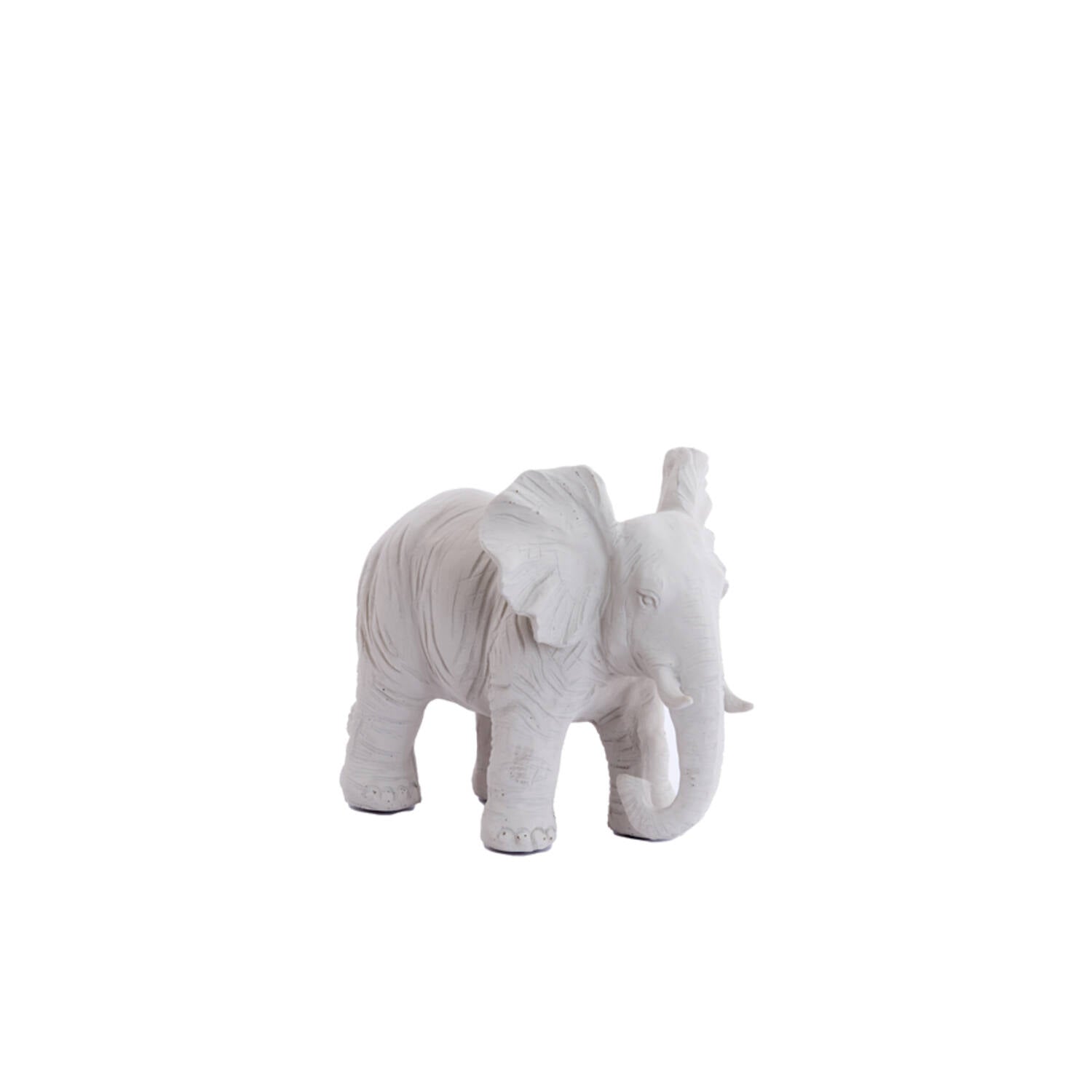 Elefante in Poliresina Crema 20.5 h cm - Light e Living