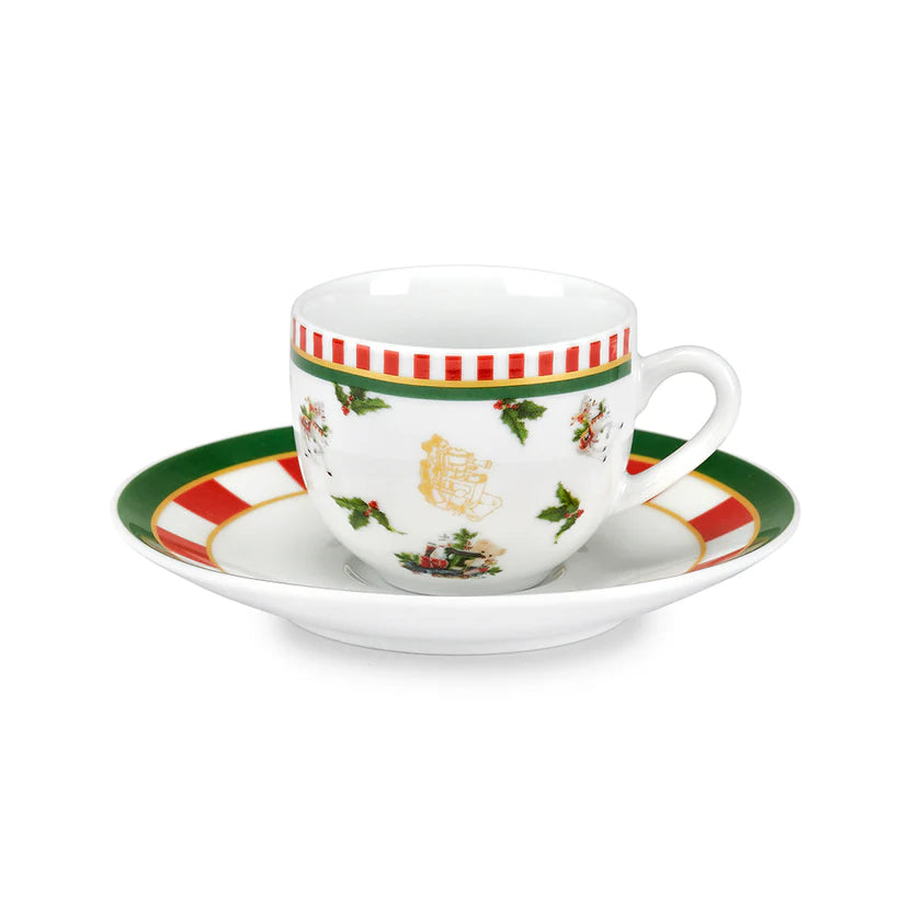 Set 6 Tazzine con Piattino Cicrus