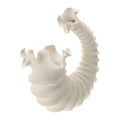 Vaso Cornucopia in Ceramica Avorio 37 h cm - Hervit