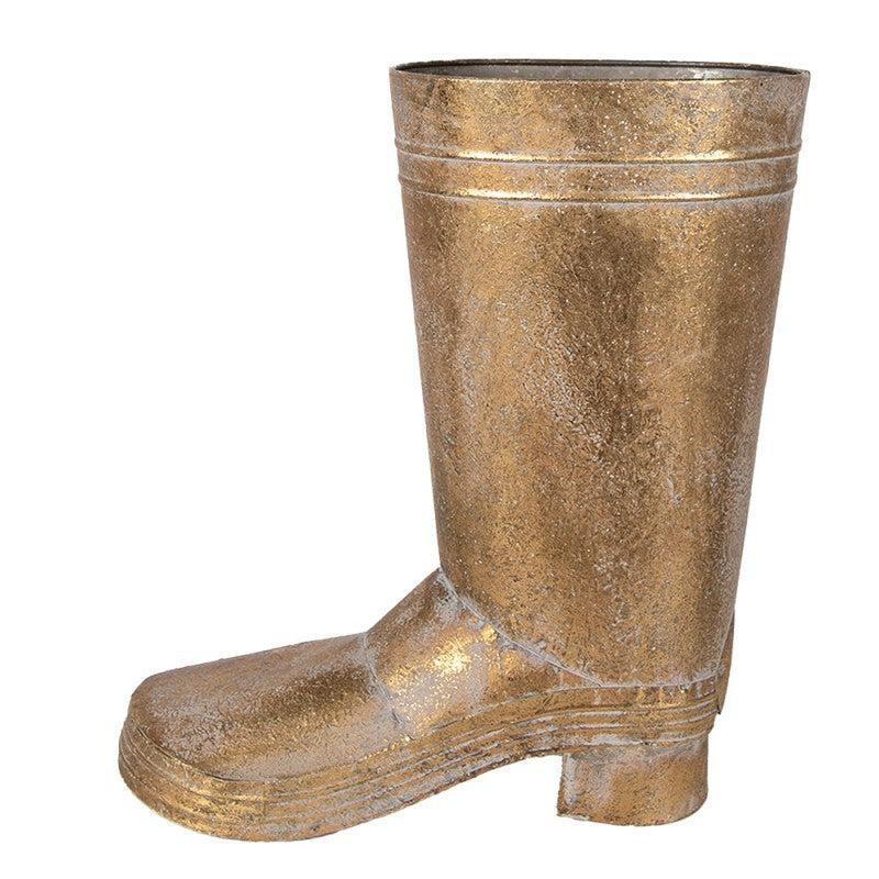 Stivale Metallo Oro