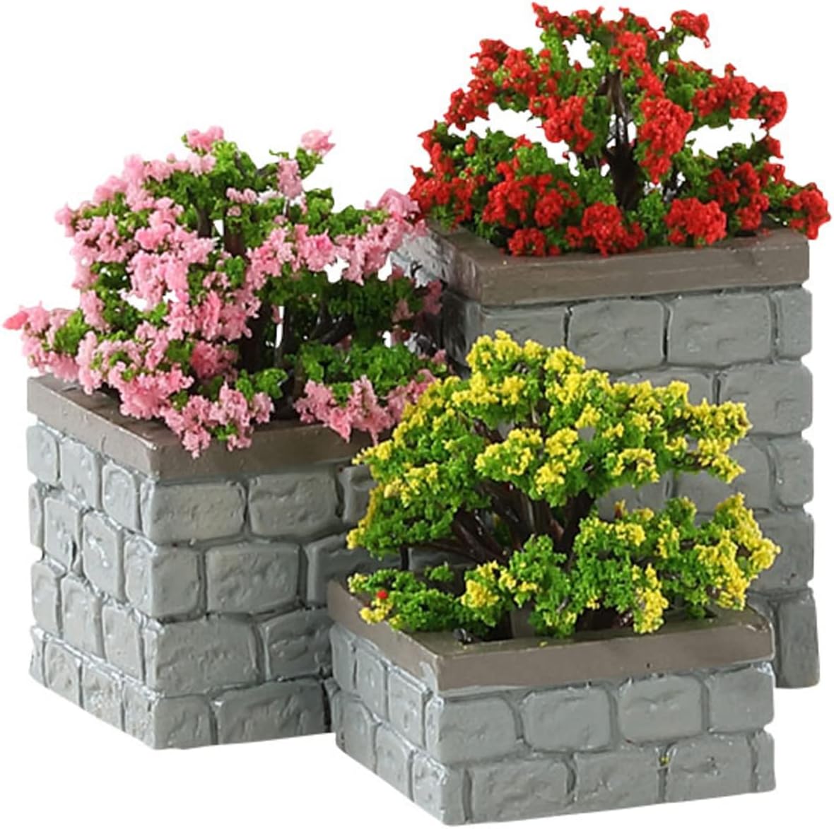 Flower Bed Boxes Set di 3 Fioriere - Lemax