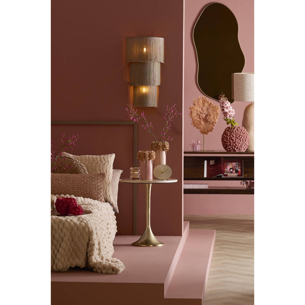 Specchio in Vetro Marrone e Bronzo 120.5 cm cm - Light e Living