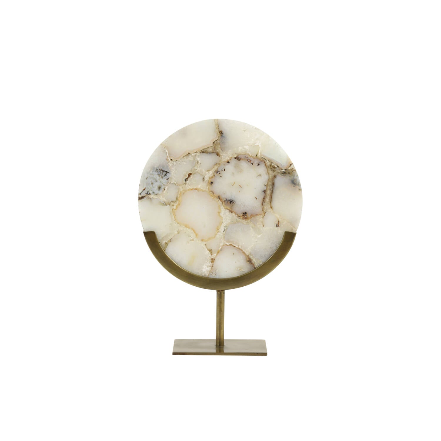 Gouya Gong in Pietra e Metallo Bronzo 35 cm - Light e Living