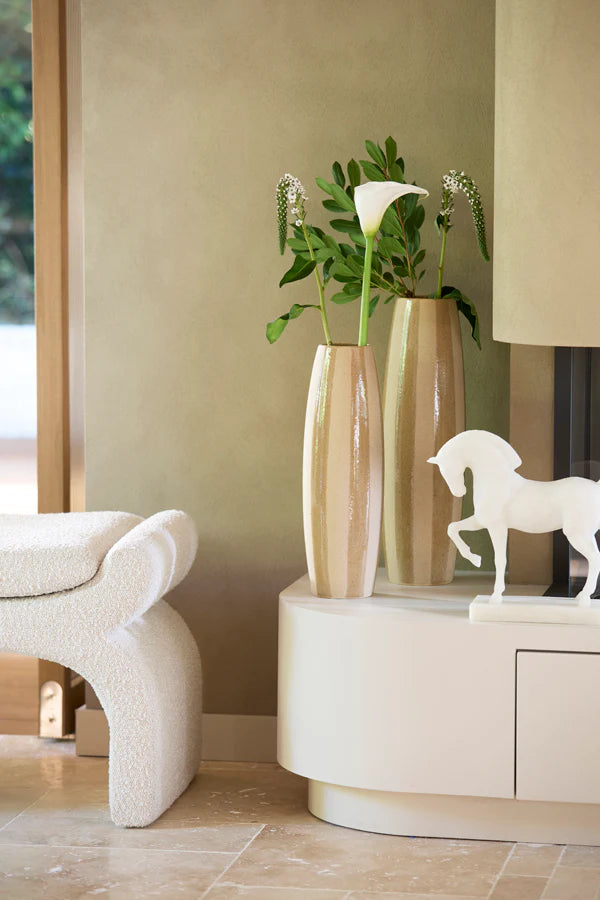 Cavallo in Resina Bianco 29 cm - Light e Living