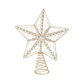 Puntale Stella con Gioielli in Metallo 31 cm - Goodwill