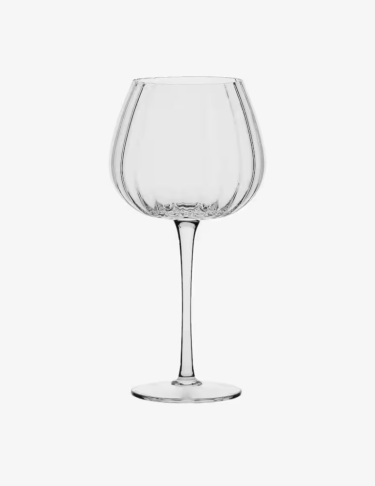 Set 12 Calici Trasparenti in Vetro Prismia - Rose e Tulipani