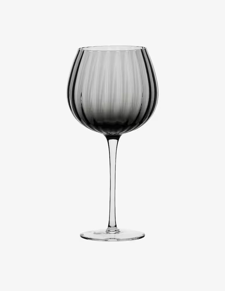 Set 12 Calici Grigio in Vetro Prismia - Rose e Tulipani