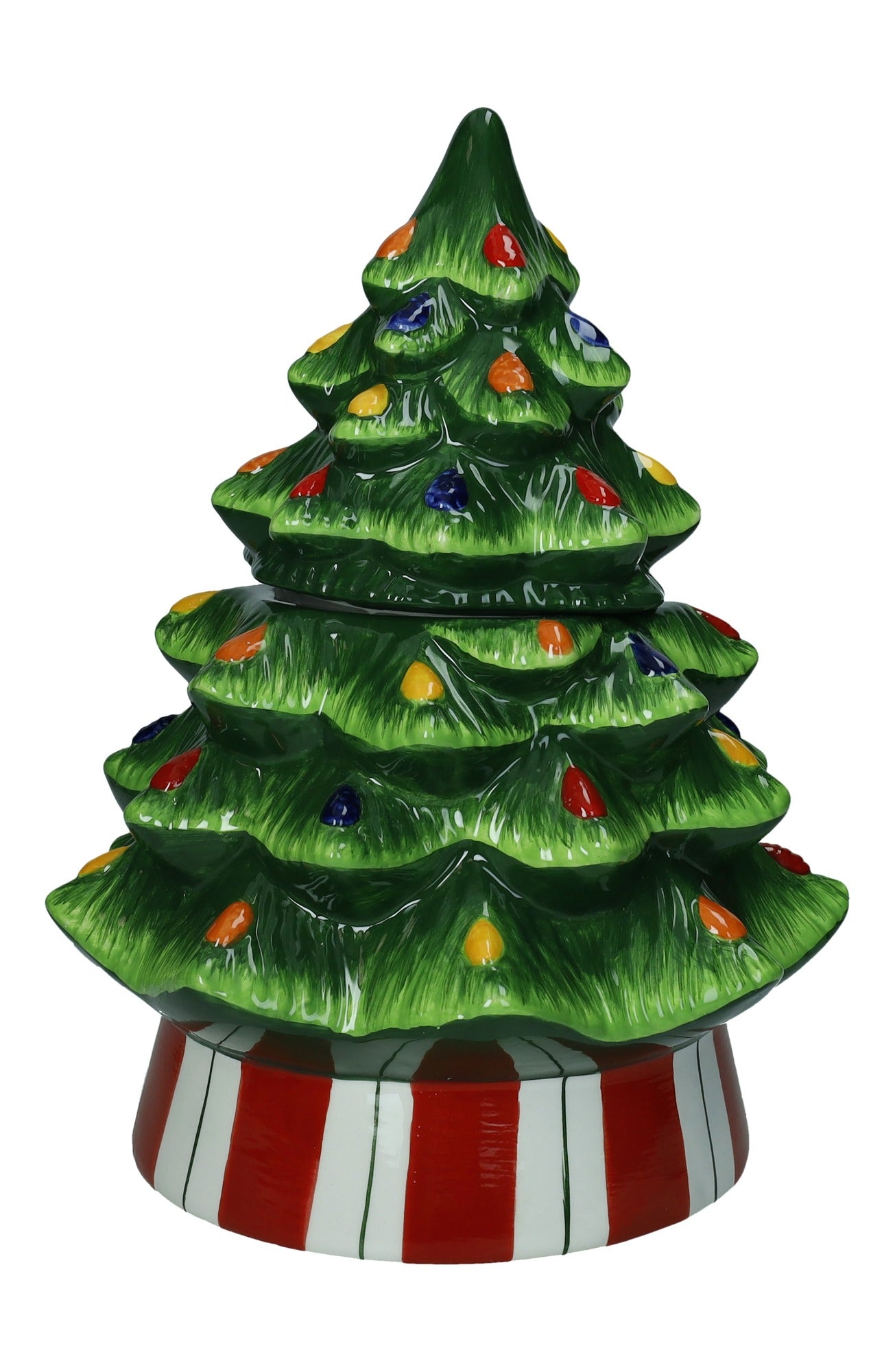 Barattolo in Ceramica Albero di Natale 28 cm - Brandani