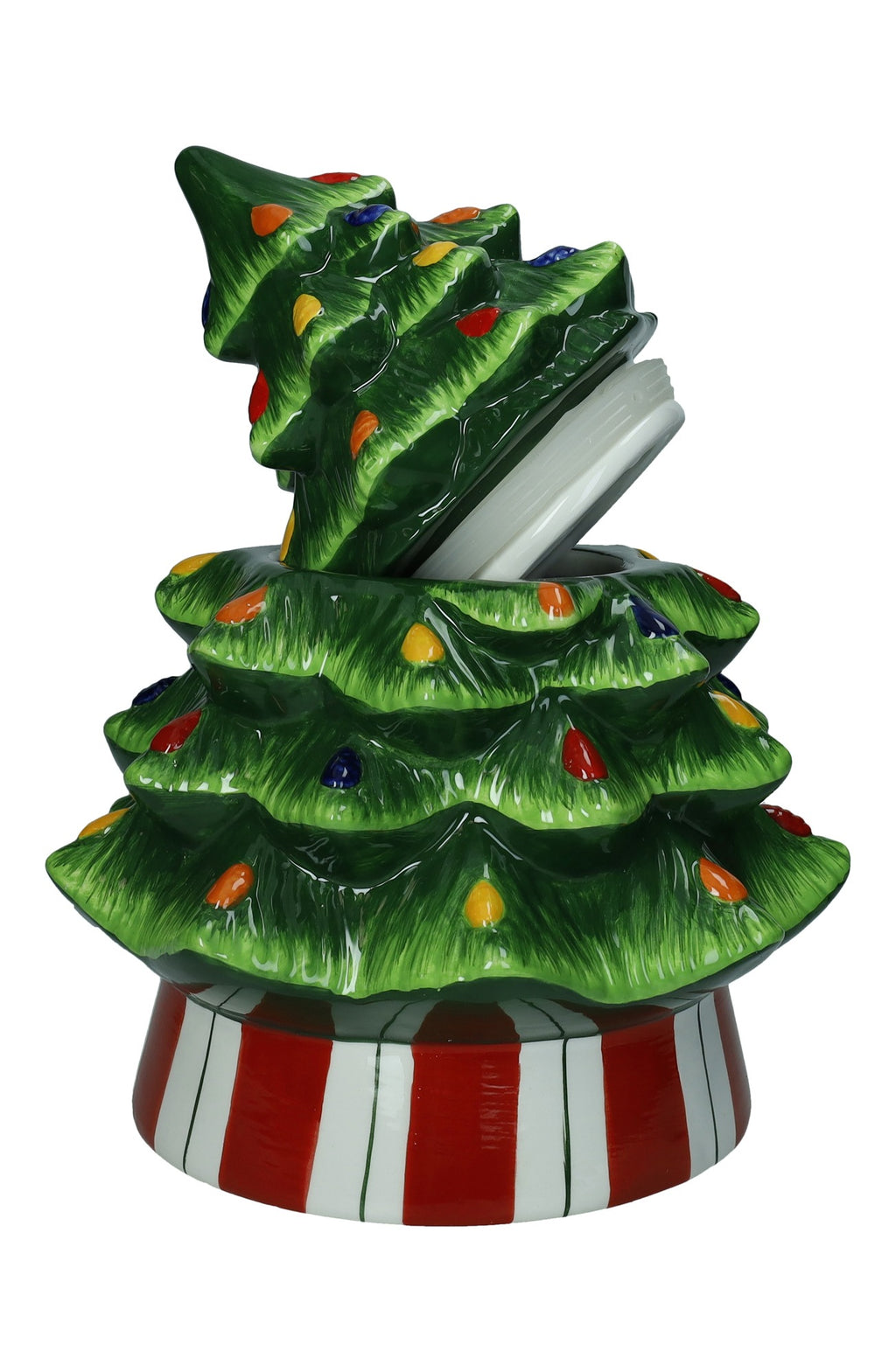Barattolo in Ceramica Albero di Natale 28 cm - Brandani