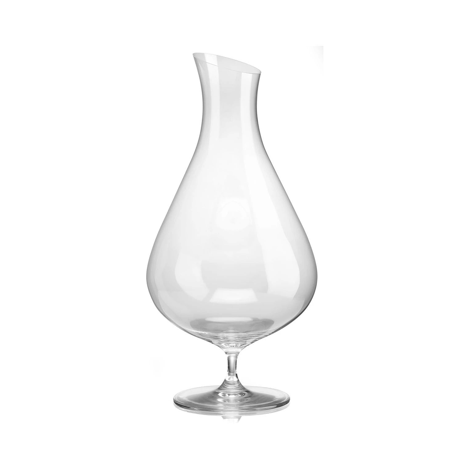 Decanter in Vetro Soffiato con Piede 26.5 cm - IVV