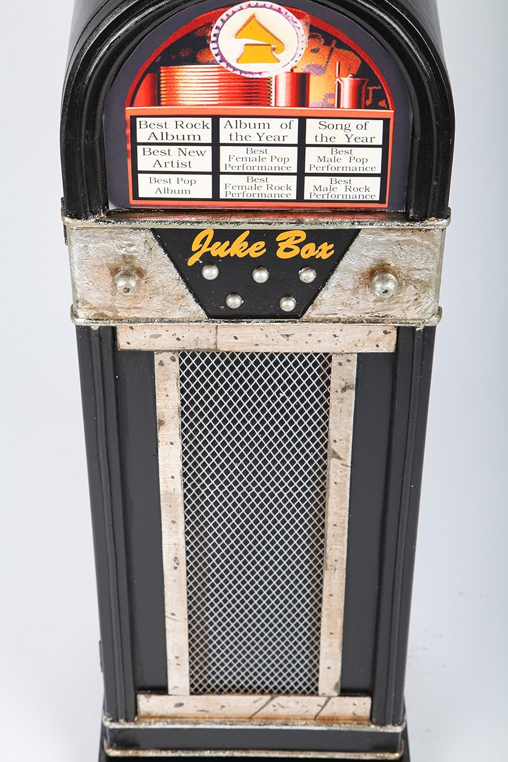 Mobiletto Jukebox Nero in Legno a 1 Anta 88 h cm – Vacchetti