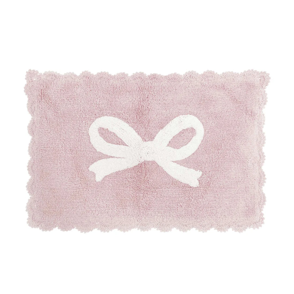 Tappeto Bagno Shabby Chic Fiocco 45x75 cm - Blanc Mariclò