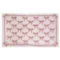 Tappeto Rettangolare con Fiocchi Rosa 120x180 cm  - Blanc Mariclò