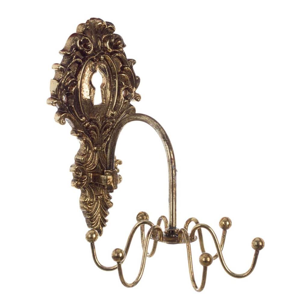 Appendino 6 Ganci Shabby Chic Anticato - Blanc Mariclò