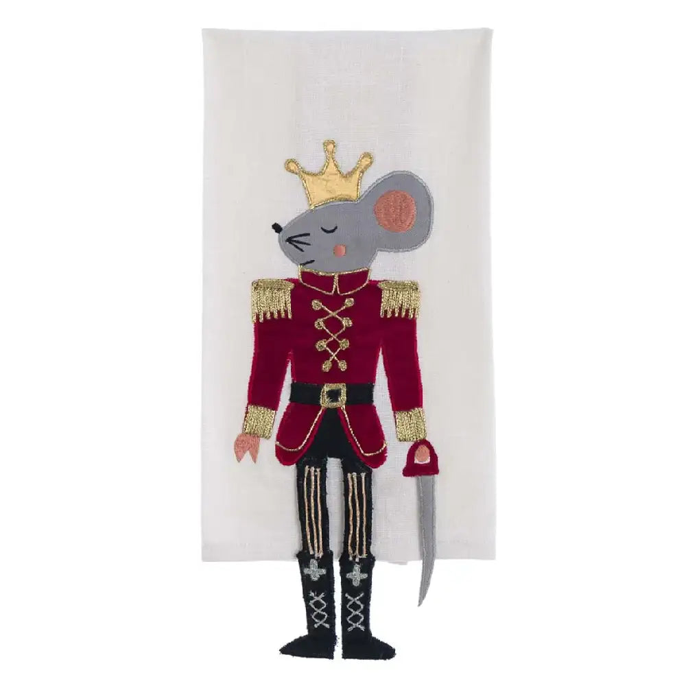 Canovaccio in Cotone con Topino 40x70 cm - Blanc Mariclò