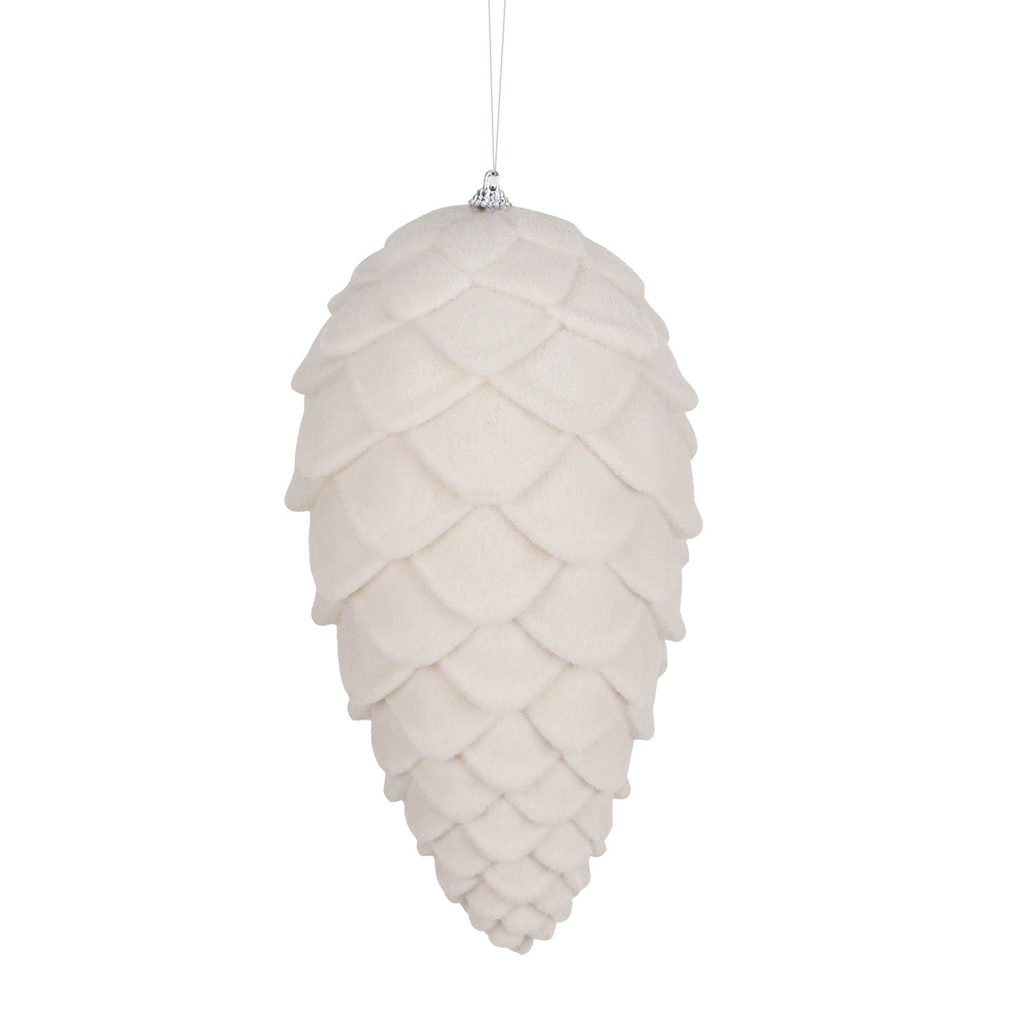 Decorazione a Forma di Pigna  Crema 28 cm - Goodwill