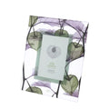 Cornice Portafoto Alkekengi Verde in Vetro 18x22 cm - Hervit