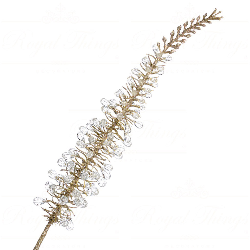 Jewel Tail Flower Gold Stem 76 cm - Goodwill