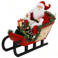 Decorazione Natalizia LED Babbo Natale con Slitta 51 cm - Goodwill